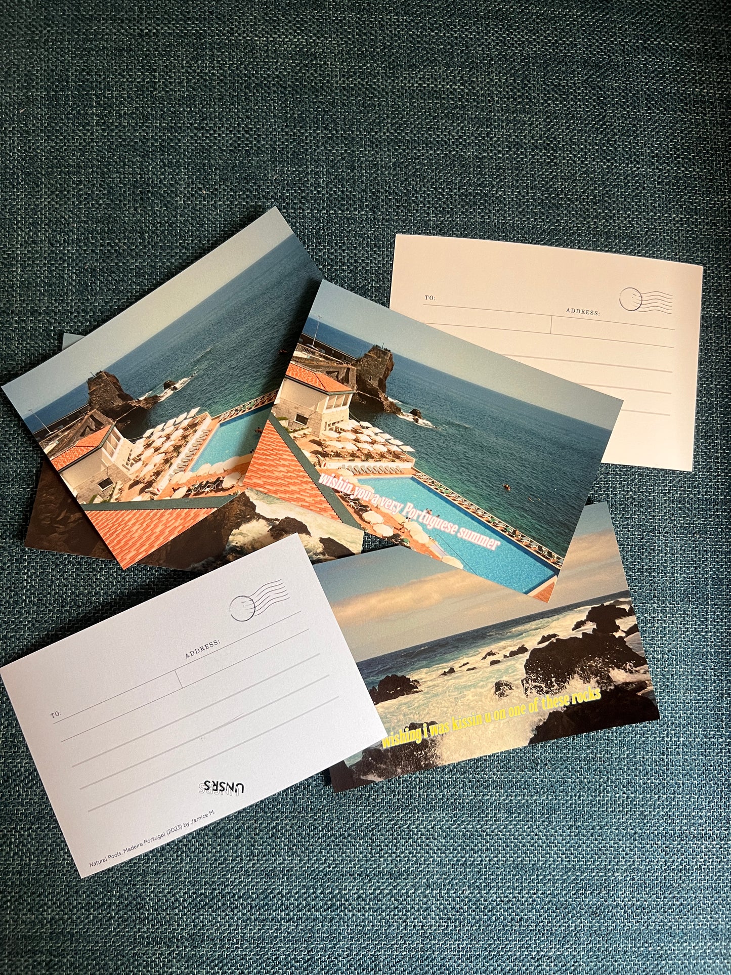 European Summer Full Postcard Set | 6-pack