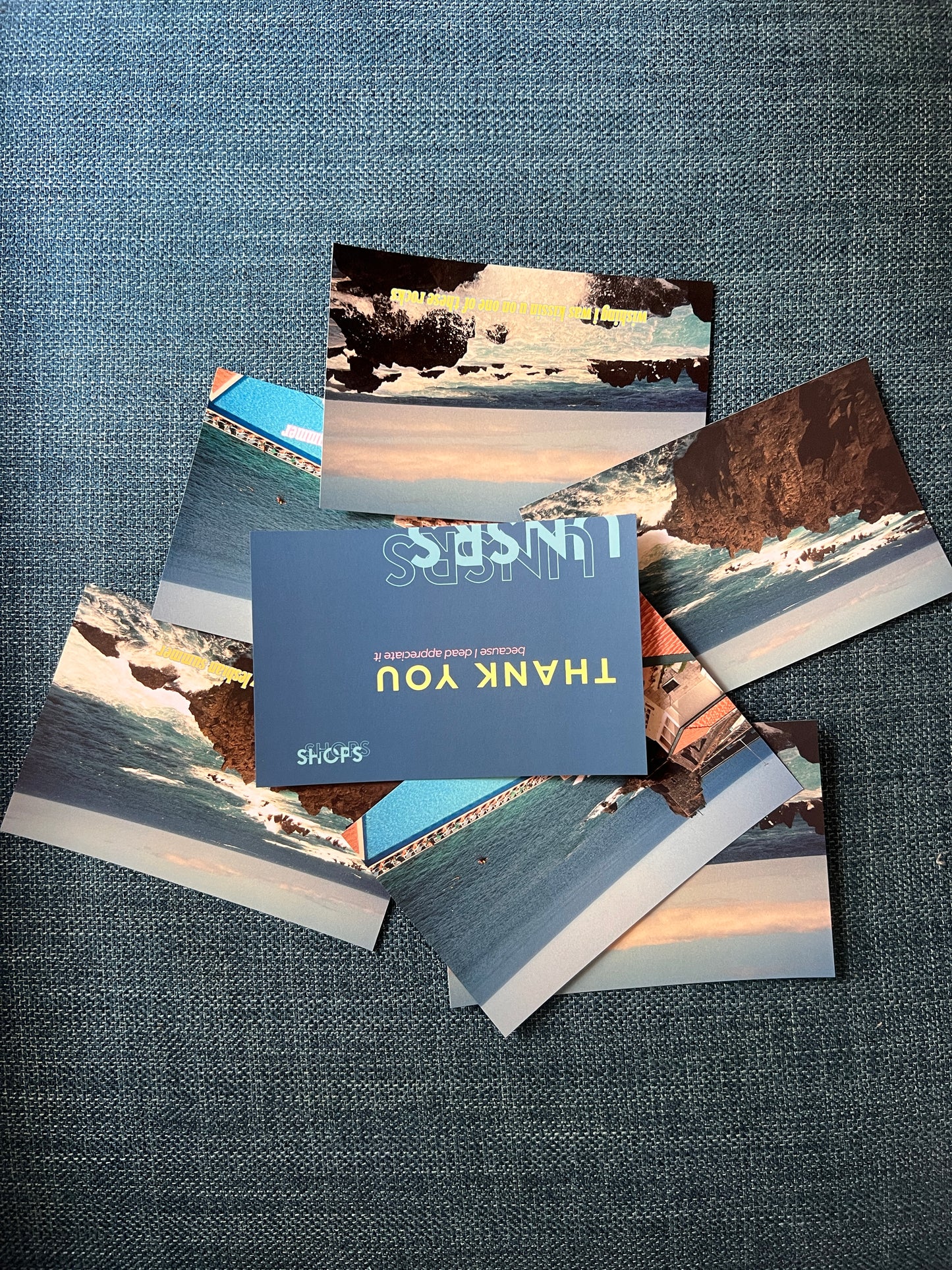 European Summer Full Postcard Set | 6-pack