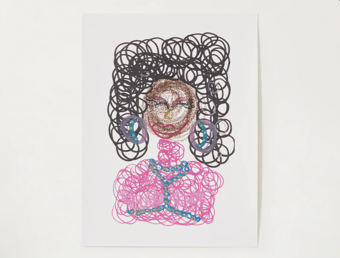 Betty Bazaar — Abstract Portrait Digital Download