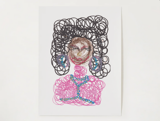 Betty Bazaar — Abstract Portrait Digital Download
